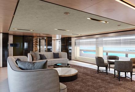 Baglietto reveals interiors of 48m T-Line Superyacht for the first time
