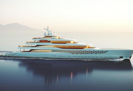 How to design a yacht for Freddie Mercury and Forrest Gump? Feadship reveals new 109m Superyacht concept
