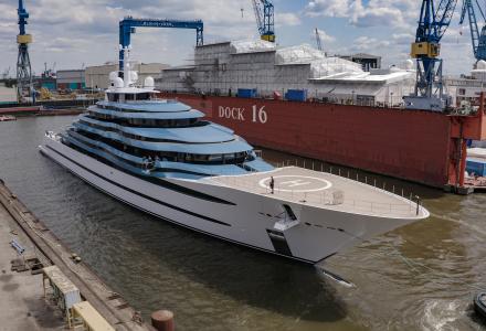 Lürssen successfully redelivers 110m KAOS ex JUBILEE following an extensive refit