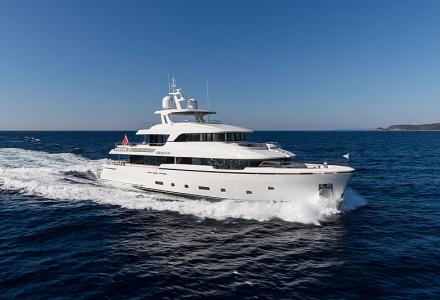 Brigadoon - the winner of the 2019 Semi-Displacement or Planing Motor Yachts 33m to 39.9m World Superyacht Award