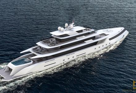 The 91-meter Yacht Mogul Concept by a Social Media Influencer