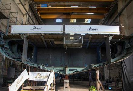 Benetti began construction on 62-meter superyacht FB283