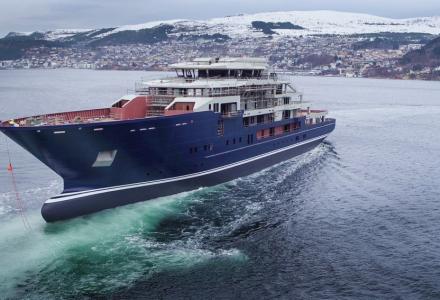 Kleven launch 116m yacht