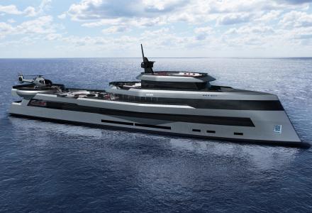Impressive 70m Expedition Yacht Concept by Kyron Design 