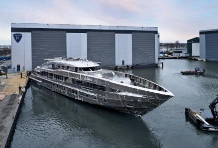 Heesen Has Joined the Hull and Superstructure on 50m Project Sapphire