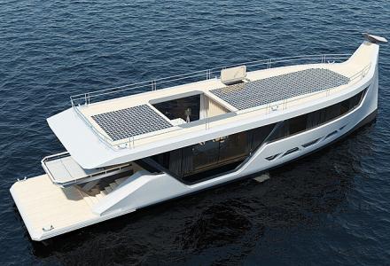 26m Yacht Concept That Can Be Controlled From Your Smartphone