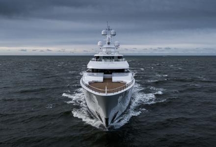 Feadship’s Boardwalk on Her Sea Trial