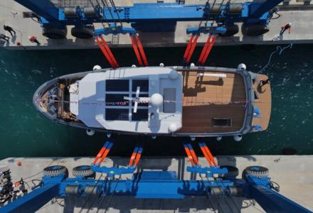 Bering Yachts Has Launched the 24m Explorer Veronika In Antalya  