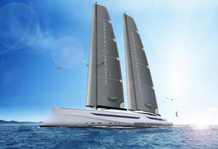 Nuvolari Lenard Has Presented the Concept of a New 100m Megasailer 