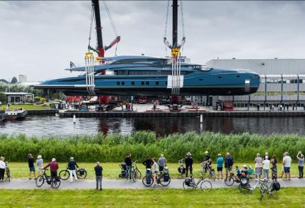 Royal Huisman Launched 58m Phi