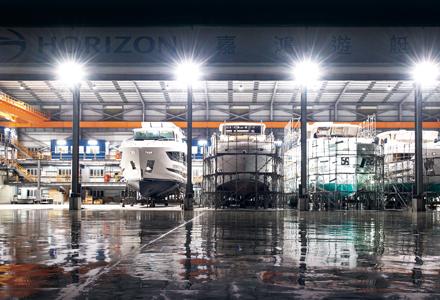$15 Million Yard Expansion Completed by Horizon Yachts 