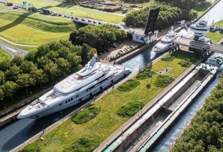 Feadship Welcomed Back Home Gitana, Mogambo and Najiba for Refits