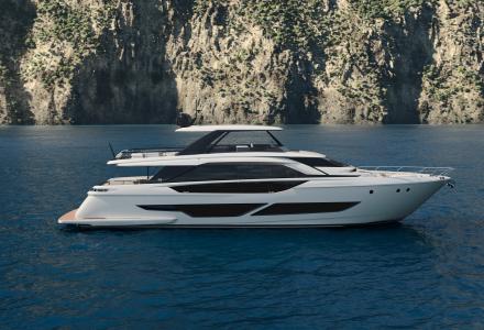 Ferretti Yachts 860: The Evolution of the Flybridge Concept