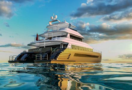 All-New 25m StellarCAT Power Catamaran Revealed by StellarPM