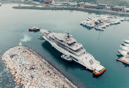 Bilgin Yachts Made Technical Launch of 74m Project 243 