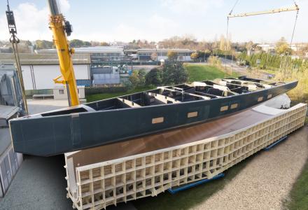 Wally’s Full-Custom Supersailer Emerges From the Molds