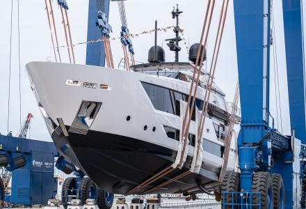 Custom Line 106’ Motor Yacht Y Launched by Custom Line
