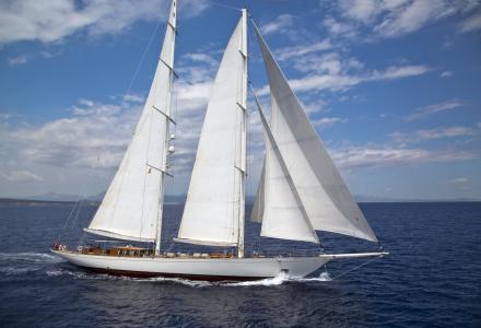 47.4m Schooner Gweilo Joins the YPI Fleet