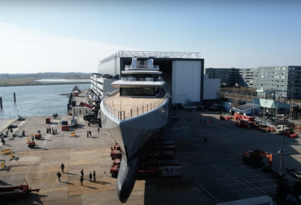 109m Superyacht Y720 Launched by Oceanco 