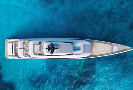 77m Superyacht Concept Lycka Unveiled by Tillberg Design and Nobiskrug