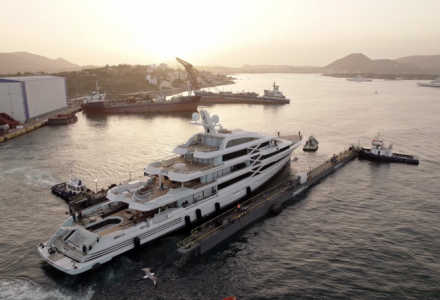 88m Project X Launched by Golden Yachts