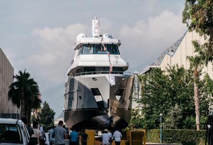 24m B76 Explorer Lemanjá Launched by Bering Yachts 
