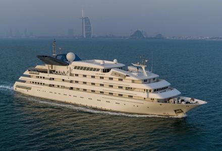 Inside 91m Superyacht Dubawi