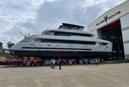 36m SpaceCat Launched by SilverYachts