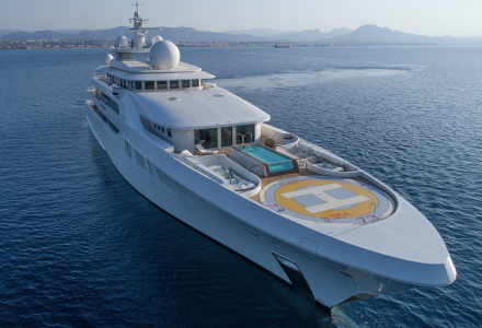 Inside 80m Superyacht ­Elements