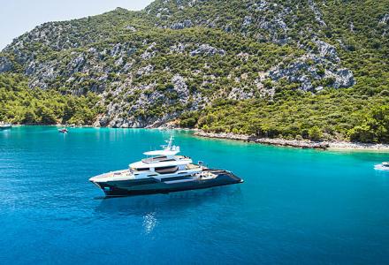 Concept of Kando130XL Explorer by AvA Yachts