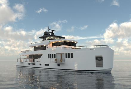 KRC Yachting and Marti Yat Introduced New 34m KRCM 110