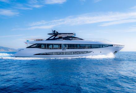Inside 36m Amer 120 Yacht Neva