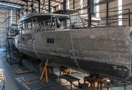 Naval Yachts XPM 85 Takes Shape