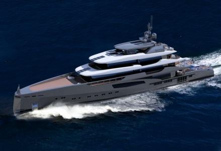 72m Project Screen Released by Ares Shipyard and Frank Neubelt Design