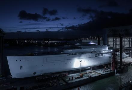 83m Feadship’s Project 712 Ready for Outfitting 