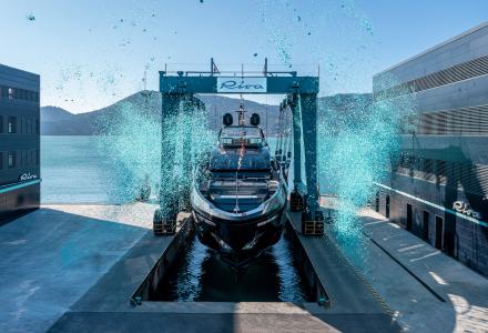 Second Riva 130’ Bellissima Launched in La Spezia