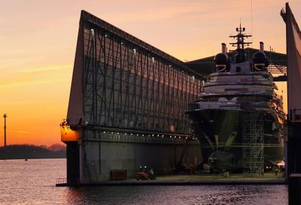 Lürssen Unveiled 145m Project Luminance 
