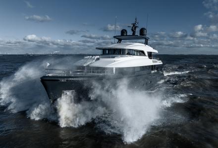 38m Cocoon Delivered by Moonen 