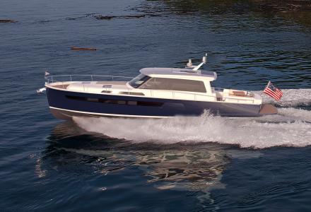 Winch Design Teams Up with Boston Boatworks to Create BB52 Day Cruiser