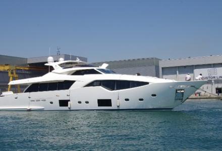 Ferretti 108 launched by Custom Line