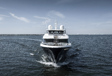 34m Moonen 110 Completes Sea Trials