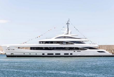 50m Alunya Launched by Benetti in Livorno