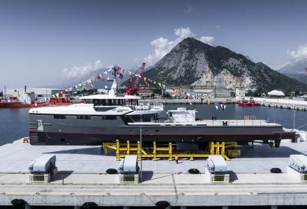 First Yacht Support 53 Hits the Water in Antalya