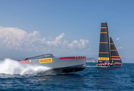 Cantiere del Pardo Once Again at the Side of Luna Rossa Prada Pirelli