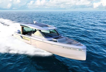 Saxdor Yachts’ 400 GTO Leaves Shipyard 