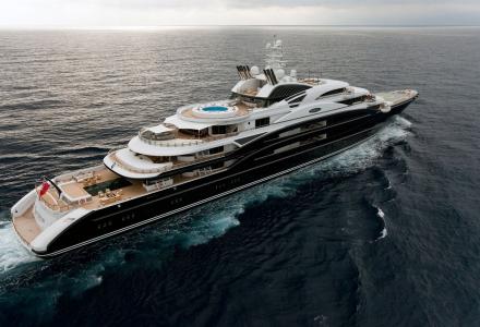 The 133m Serene sold for €350 million