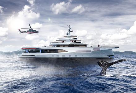 Futuristic 55m Eco-explorer Unveiled by Dynamiq