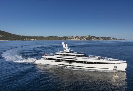 Columbus Sport 50-Meter M/Y K2 Marked as Best Fraser Charter Boat 2023