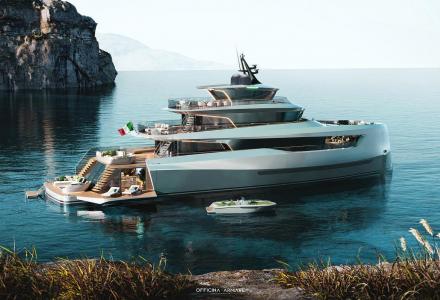 40m Explorer Concept Espada Revealed by Officina Armare