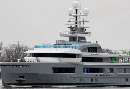 Cloudbreak undergoing sea trials